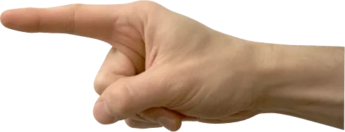 image of a right hand